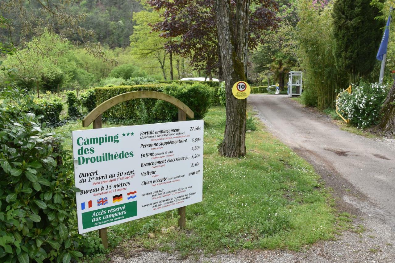 Camping Des Drouilhedes Hotel Peyremale Kültér fotó